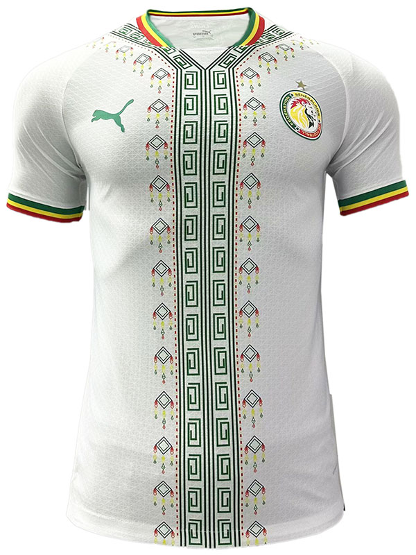 Senegal player version jersey special edition white soccer uniform men's sports football kit top shirt 2023